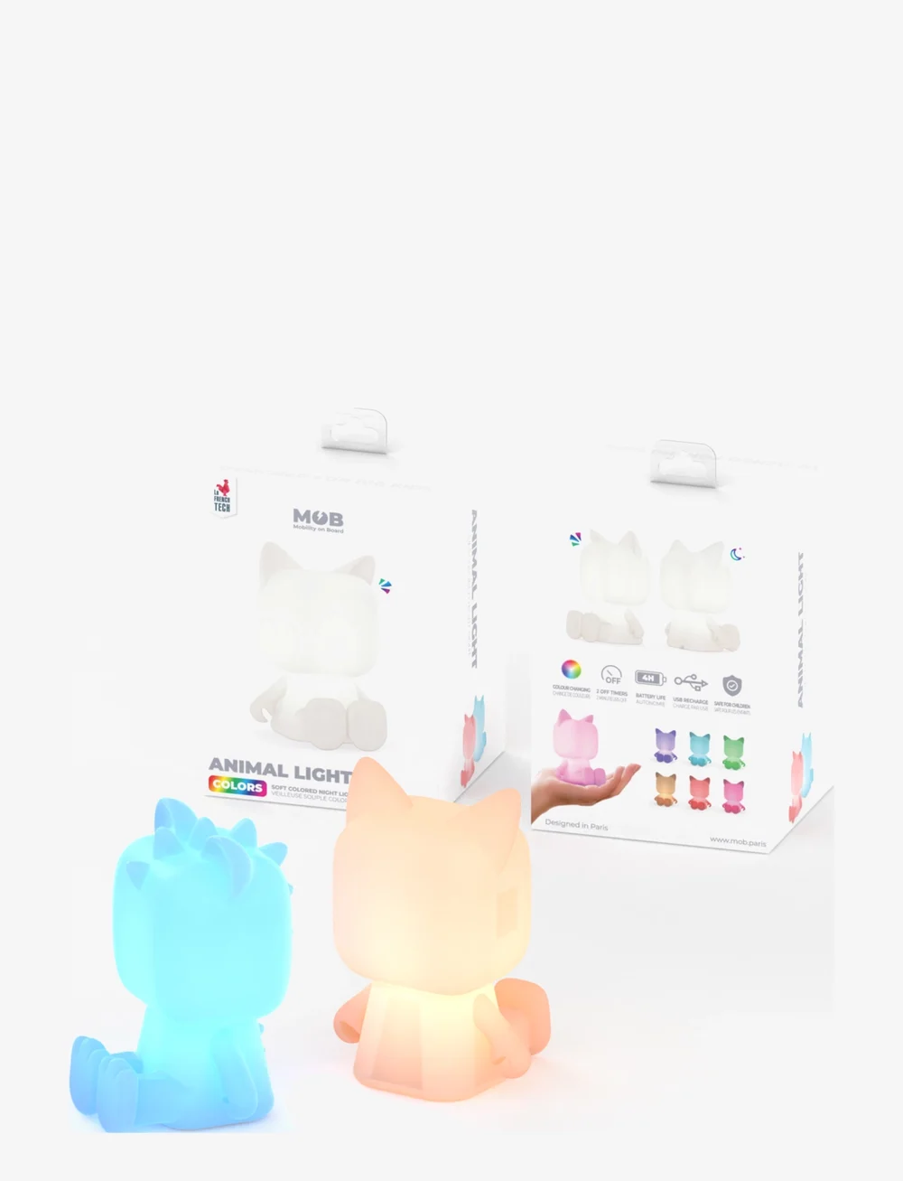 Mobility On Board - Dino Light - nachtlampen - multi-colored - 4