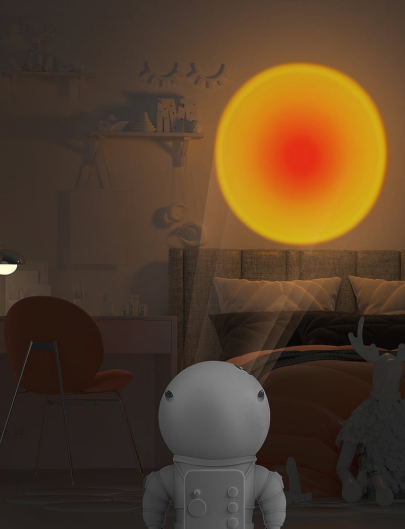 Mobility On Board - Astrolight Sunset - Öölambid - orange - 0