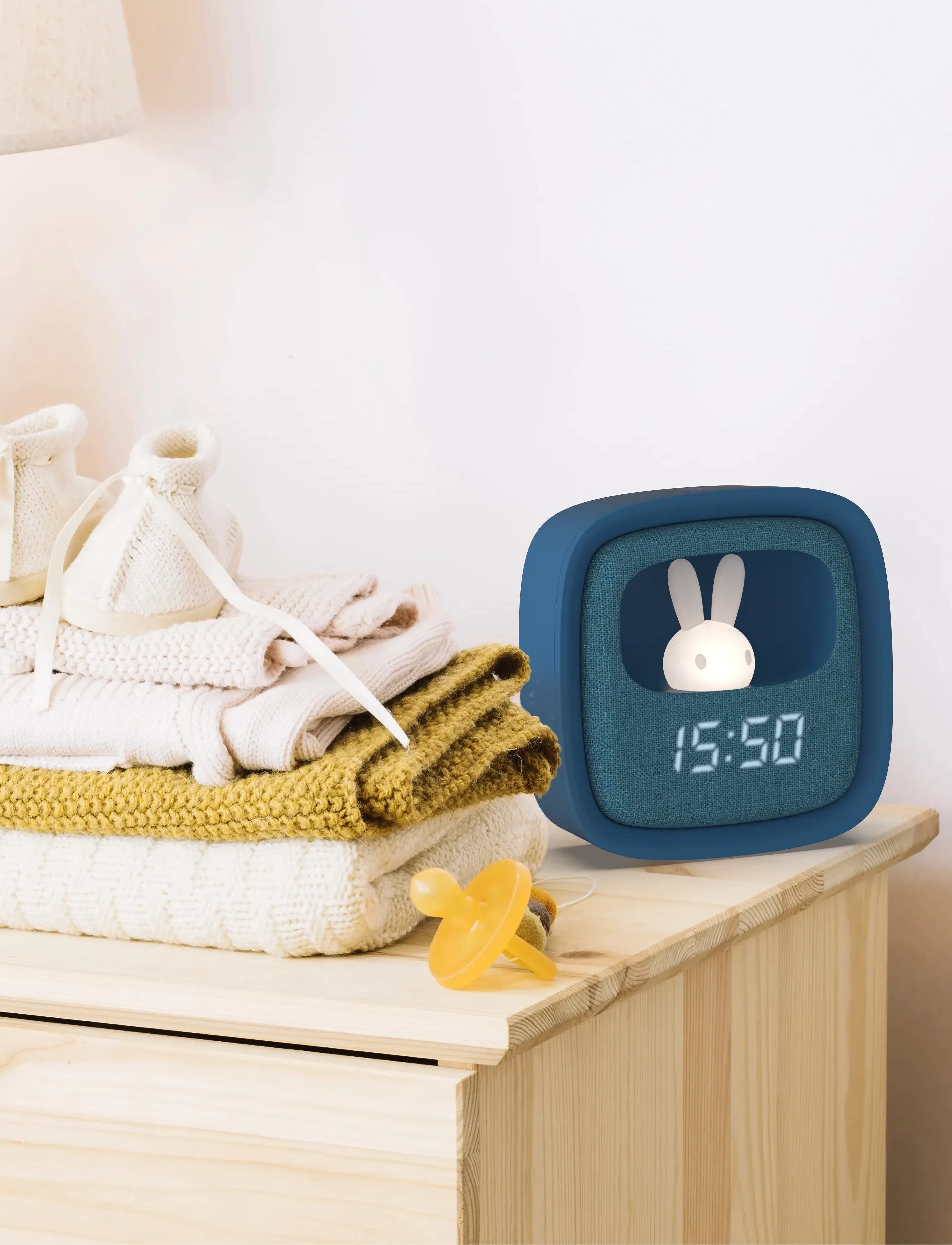 Mobility On Board Billy Clock And Light, One Size, Watches, Blau - Alarm Clocks, Kinder