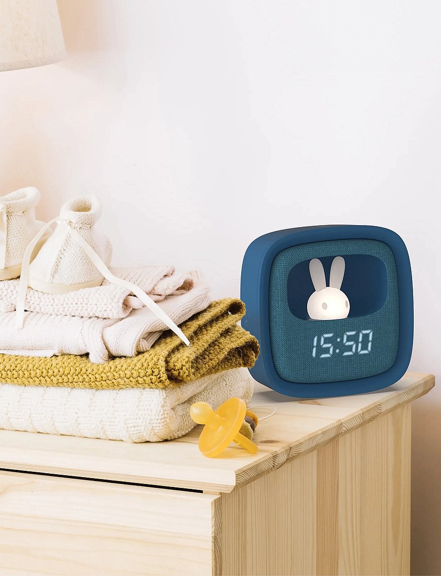 Mobility On Board - Billy Clock and light - uhren - blue - 0