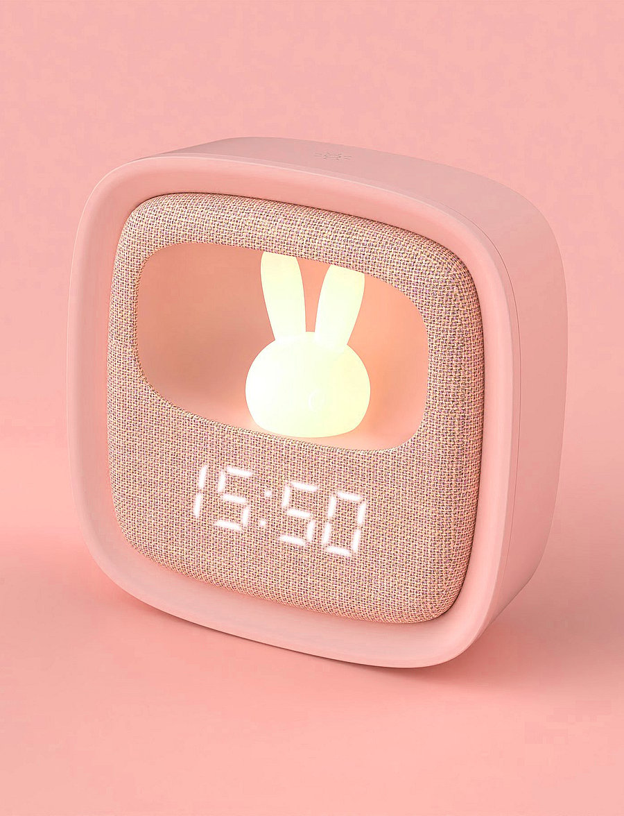 Mobility On Board - Billy Clock and light - uhren - pink - 0