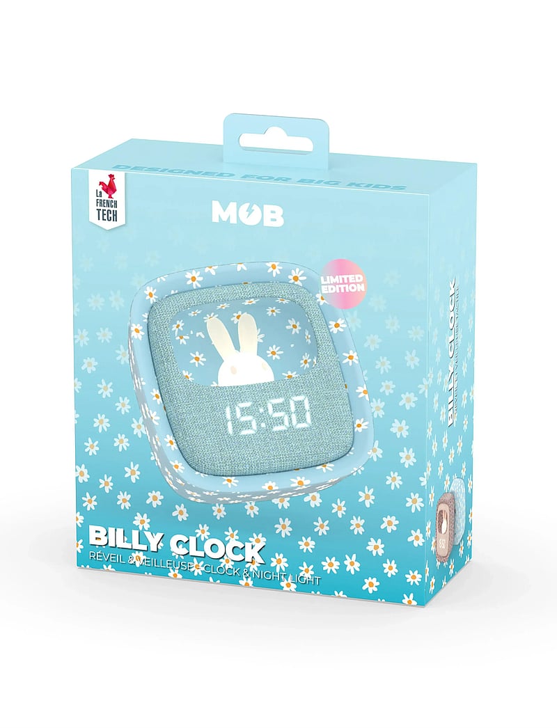 Mobility On Board - Billy Clock and light - Rainbow Leopard - uhren - blue - 3