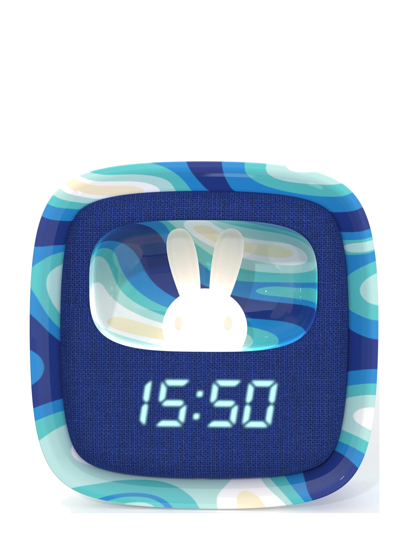 Mobility On Board BILLY CLOCK AND LIGHT - BLUE WAVES - Ure - BLUE WAVES / navy