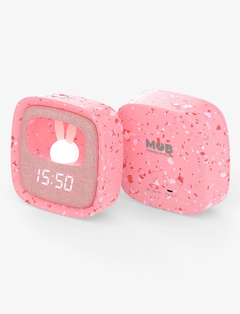 Mobility On Board - Billy Clock and light - Terrazzo - grenadine - 1