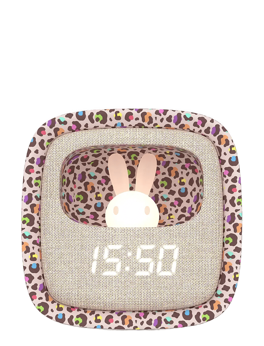 Mobility On Board - Billy Clock and light - Blue Flower - uhren - rainbow - 1
