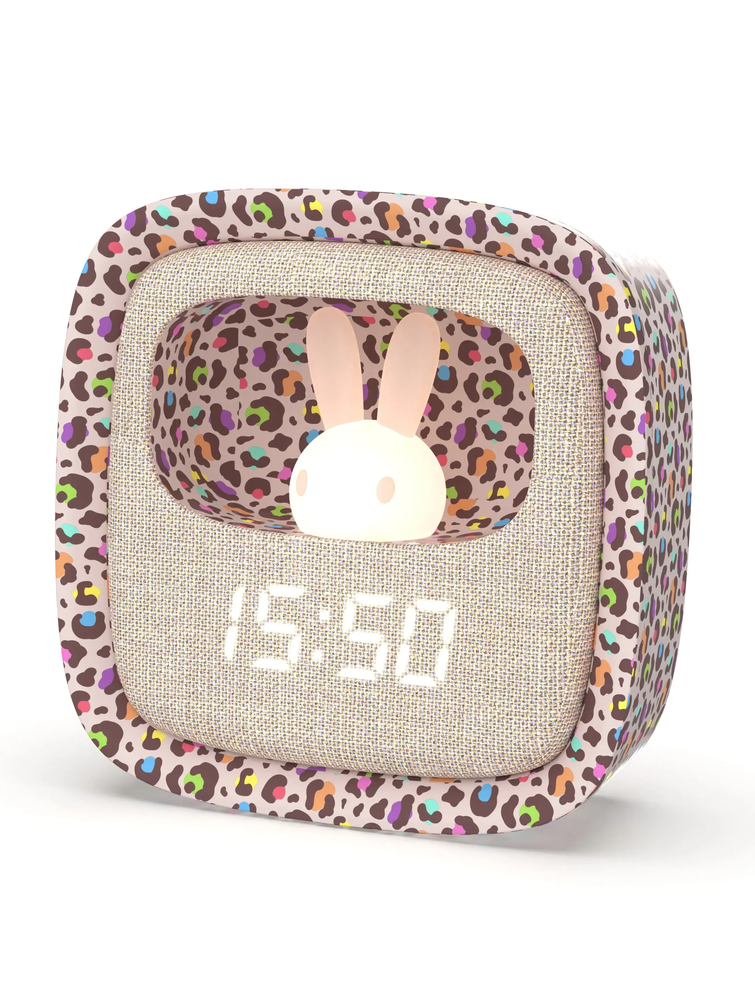 Mobility On Board Billy Clock And Light Blue Flower, One Size, Lighting, Mehrfarbig/gemustert - Night Lamps, Kinder