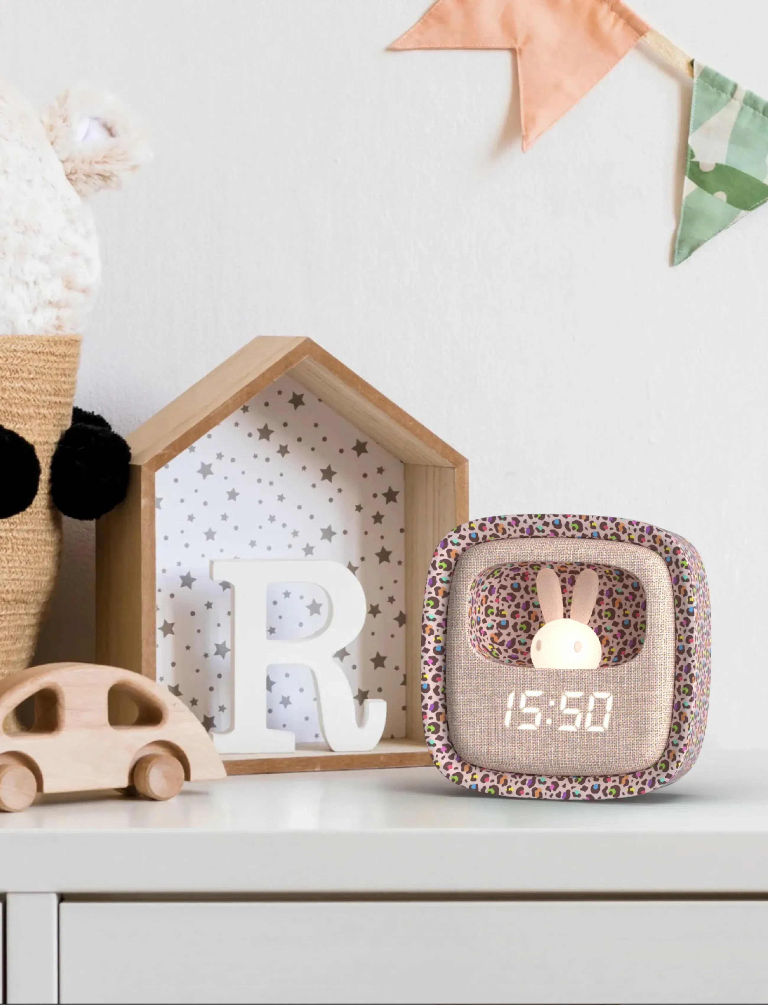 Mobility On Board - Billy Clock and light - Blue Flower - ure - rainbow - 4