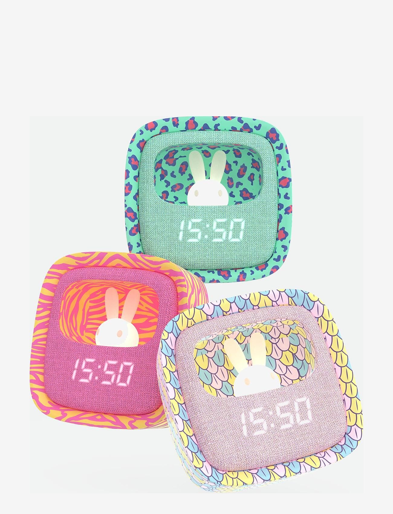 Mobility On Board - BILLY CLOCK AND LIGHT - PINK ZEBRA - pyntegjenstander - zebra - 2