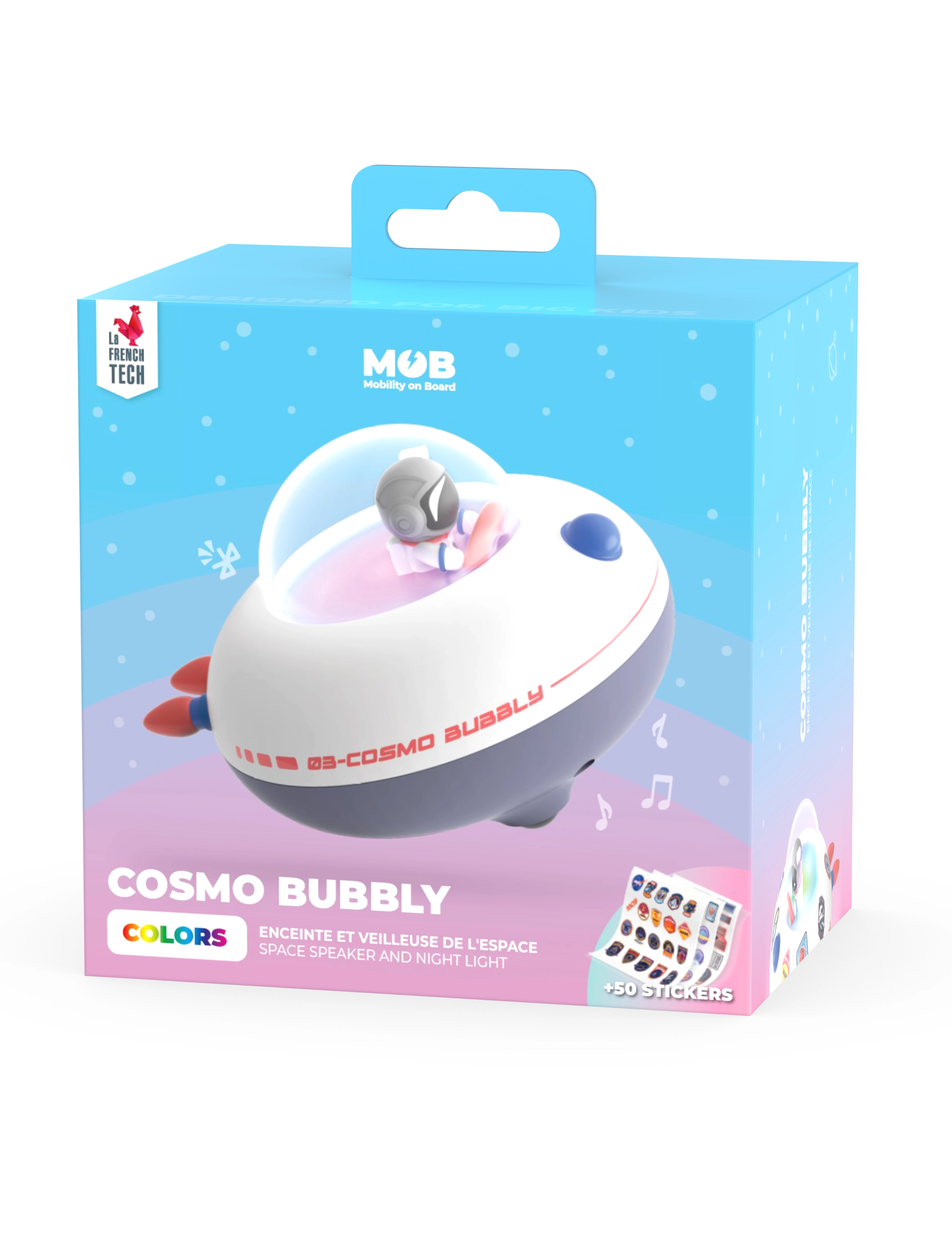 Mobility On Board - COSMO BUBBLY SPEAKER - akcesoria dekoracyjne - cold white - 3