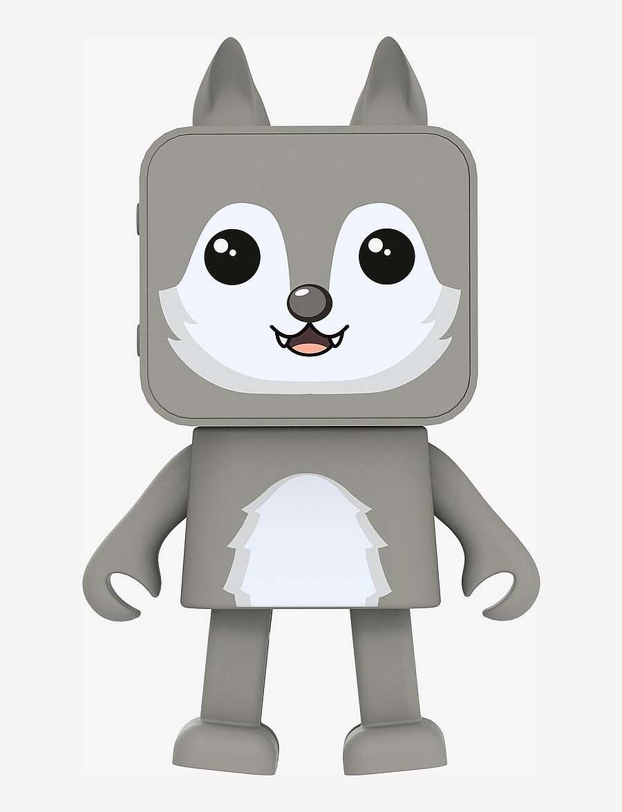 Mobility On Board - Dancing Animal Speaker - dekorative wohnaccessoires - grey - wolf - 2