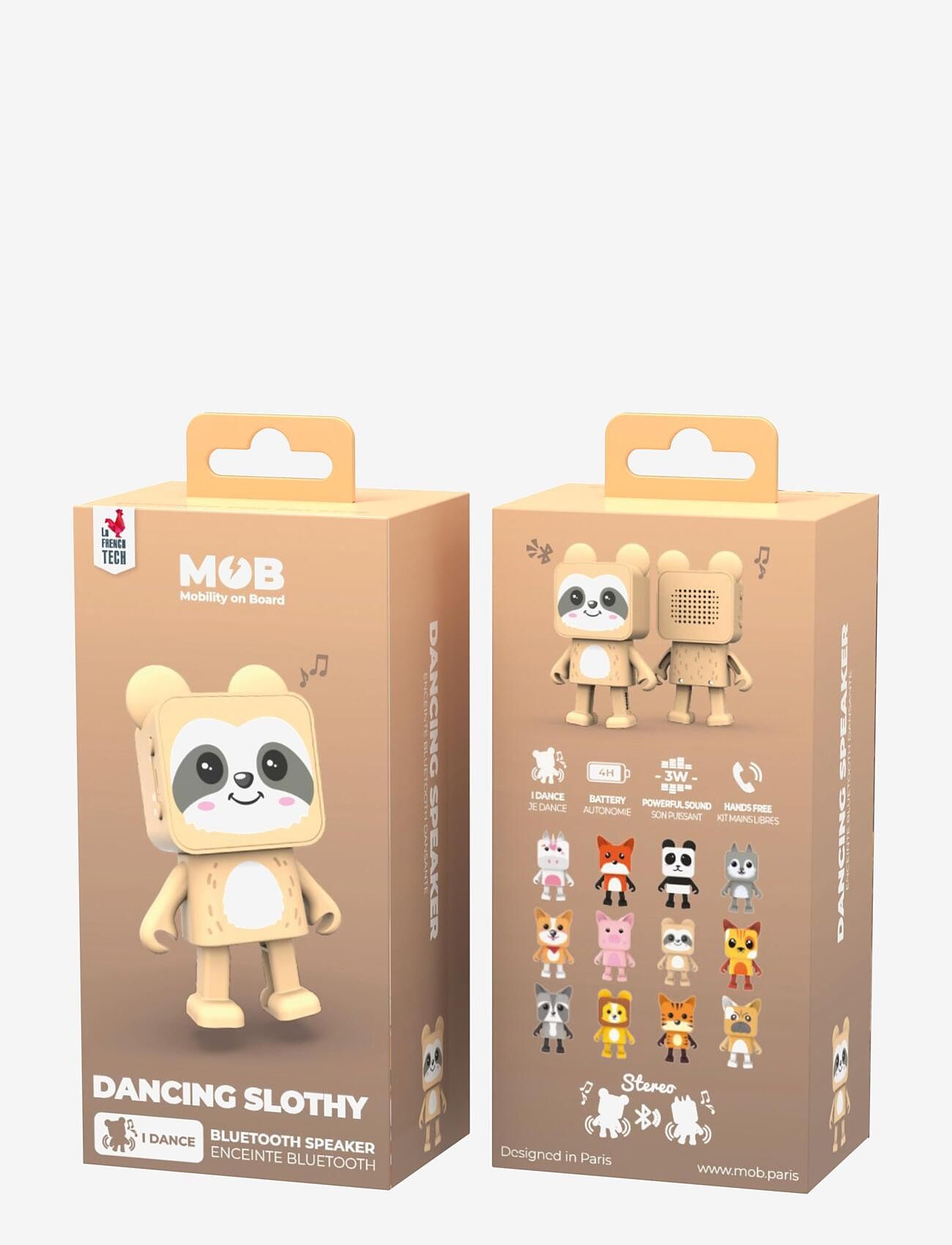 Mobility On Board - DANCING ANIMAL SPEAKER - dekorationsdetaljer - creme - slothy - 5