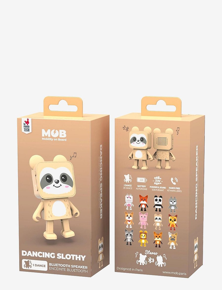 Mobility On Board - DANCING ANIMAL SPEAKER - dekorative wohnaccessoires - creme - slothy - 5