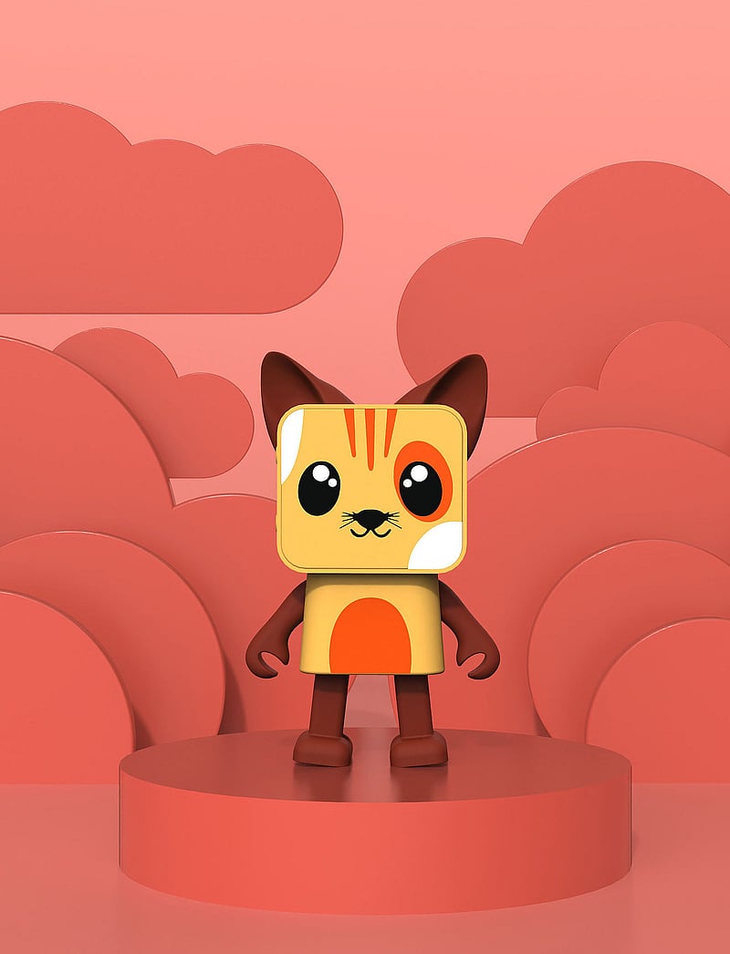 Mobility On Board - Dancing Animal speaker - dekoratsioonid - yellow - cat - 0