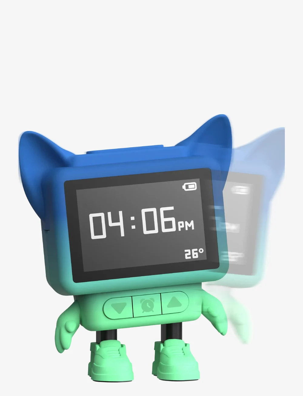 Mobility On Board - DANCING CLOCK - BLUE - uhren - blue - 2