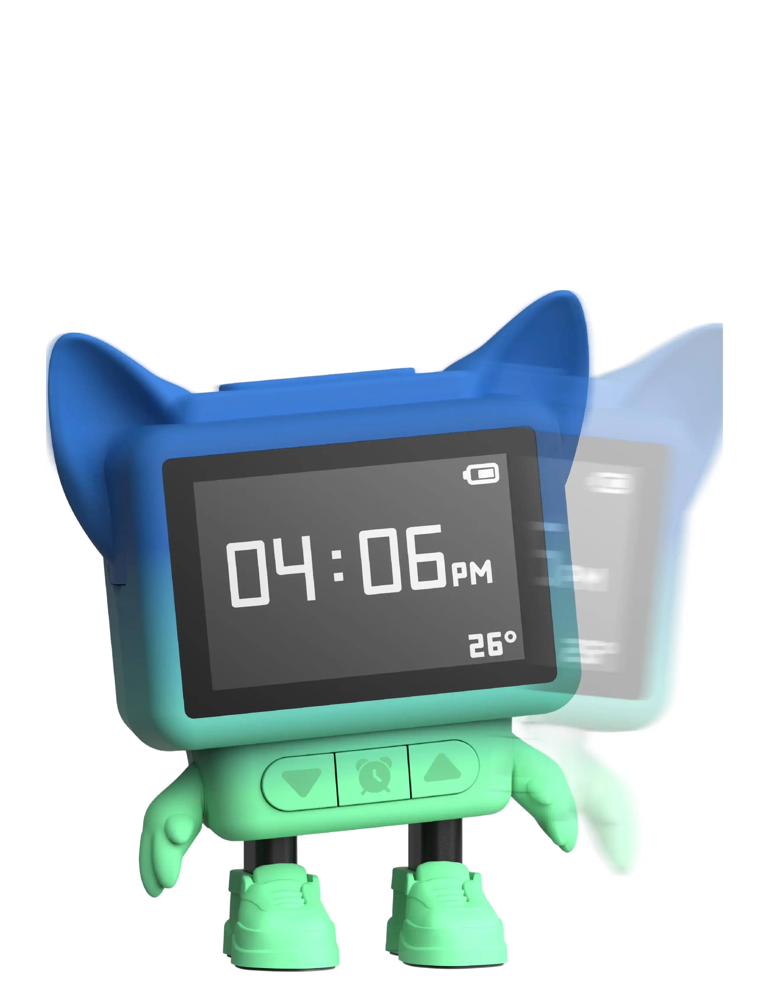 Mobility On Board - DANCING CLOCK - BLUE - clocks - blue - 2