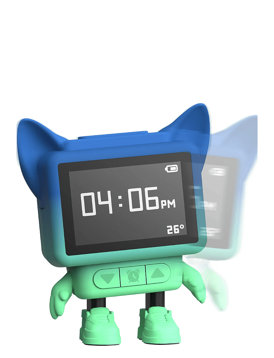 Mobility On Board - DANCING CLOCK - BLUE - kellad - blue - 2