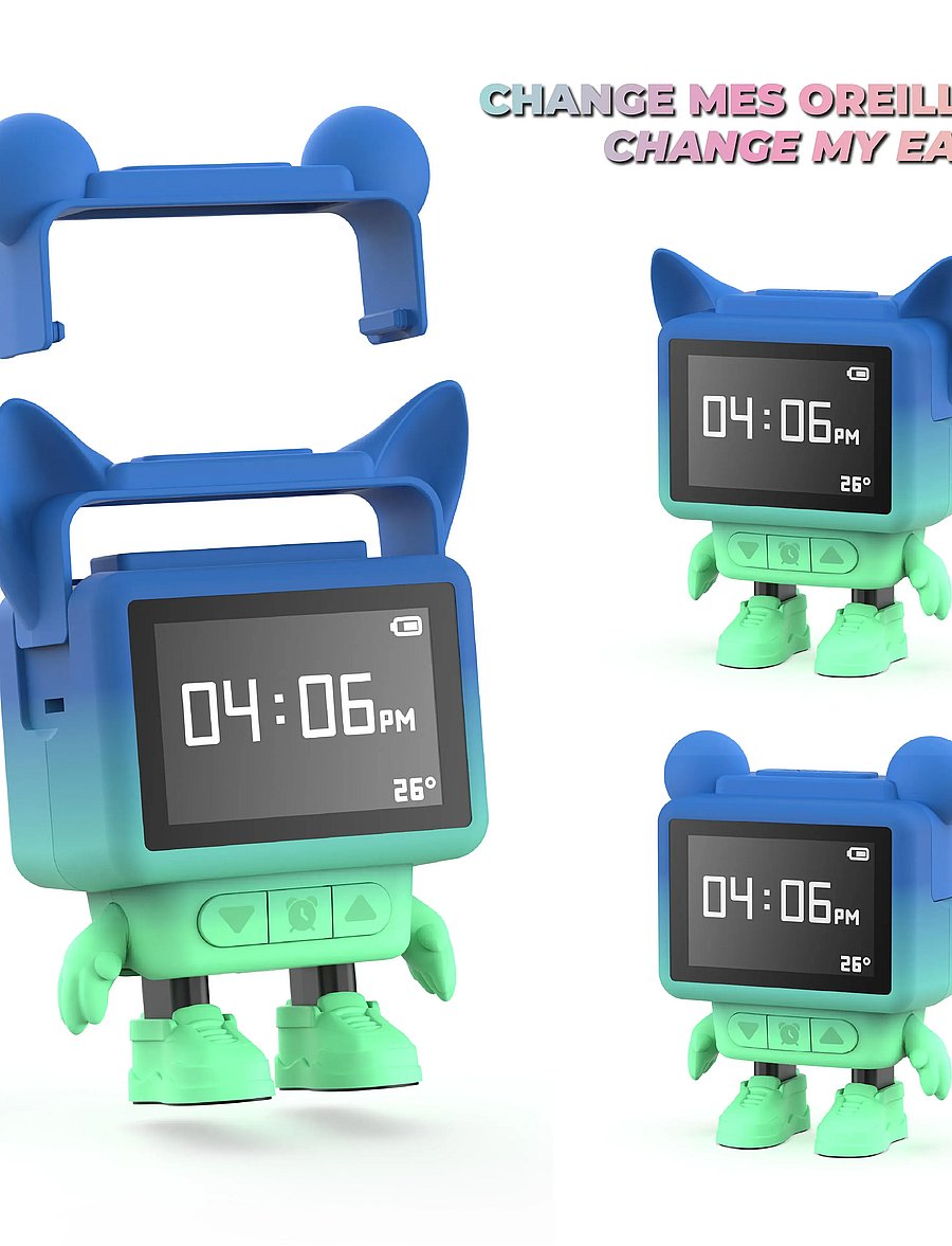 Mobility On Board - DANCING CLOCK - BLUE - kellad - blue - 5