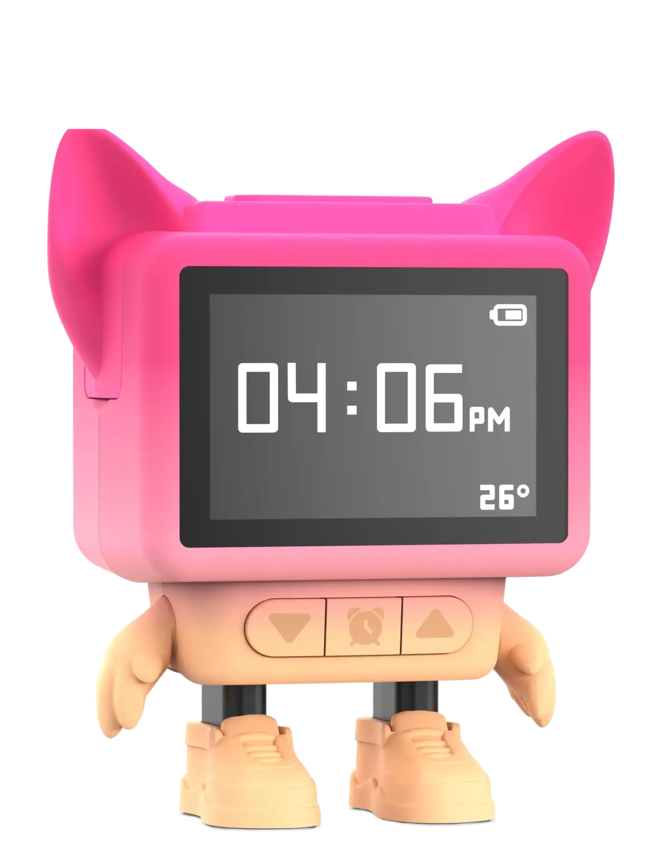 Mobility On Board Dancing Clock Pink, Clocks, Pink, Str: ONE SIZE