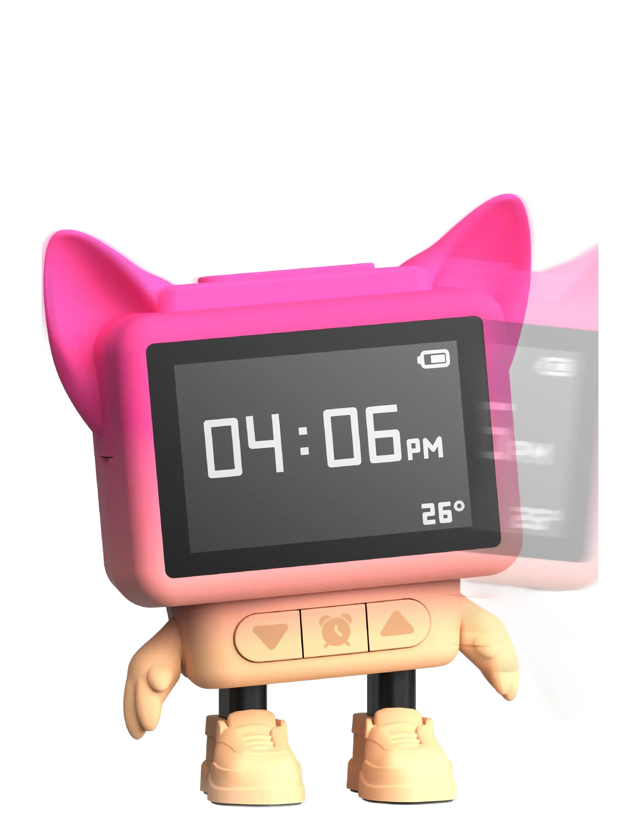 Mobility On Board - DANCING CLOCK - PINK - pulksteņi - pink - 2