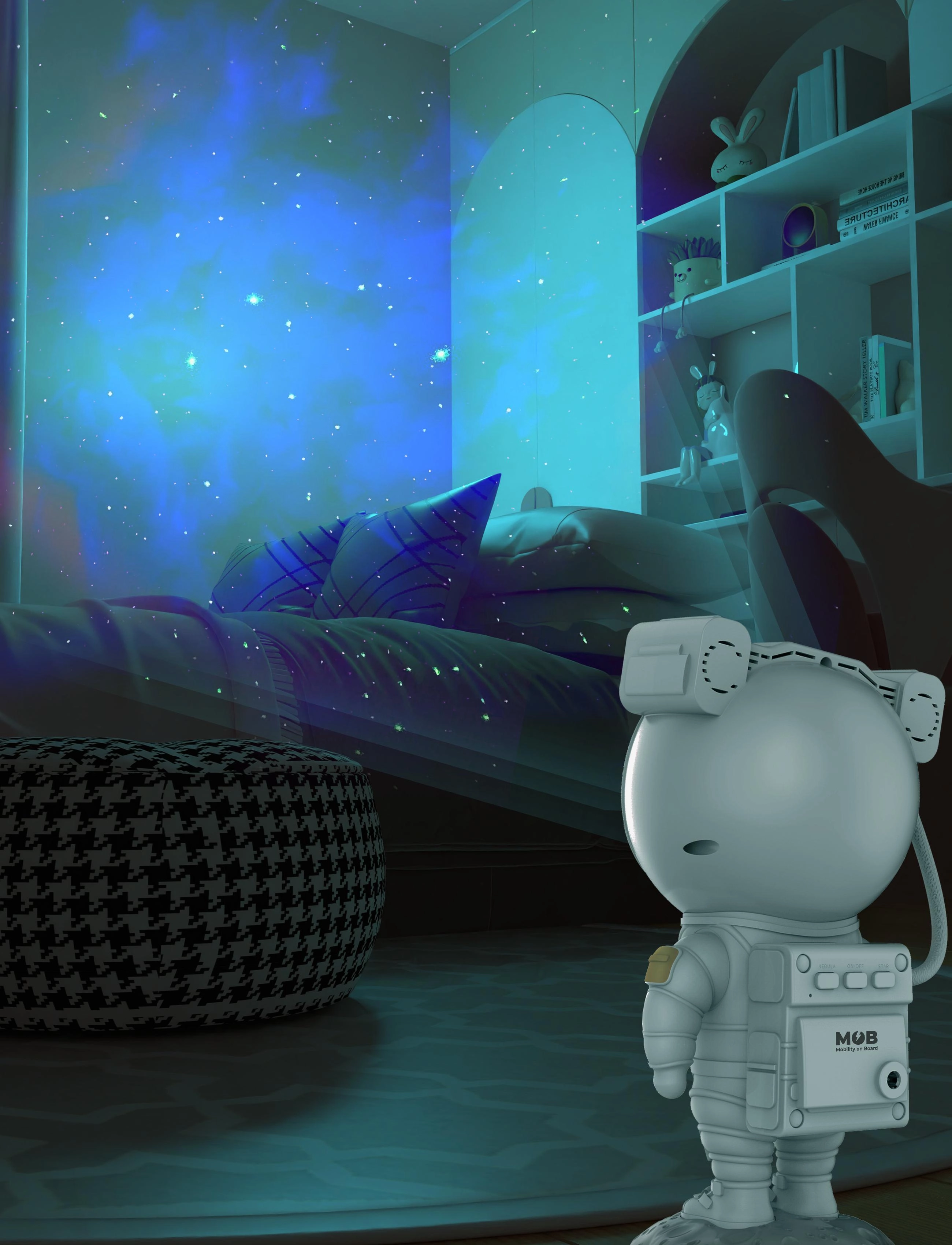 Mobility On Board - GALAXY LIGHT V2 - MILKYWAY PROJECTOR - white - 5