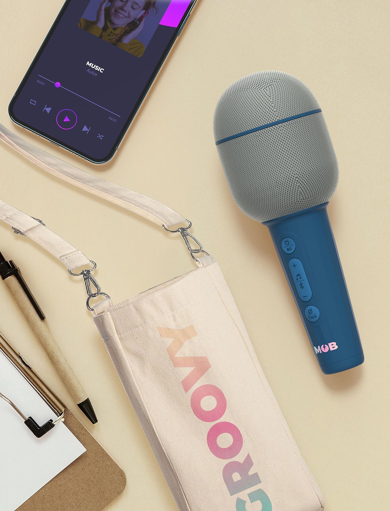 Mobility On Board - MICRO GROOVY - NIGHT BLUE - dekoratsioonid - navy - 4