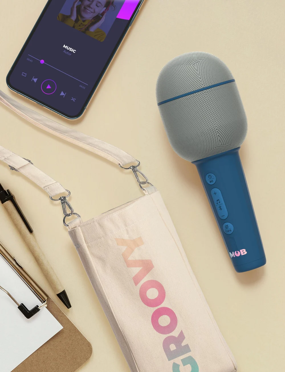 Mobility On Board - MICRO GROOVY - NIGHT BLUE - dekoratsioonid - navy - 4