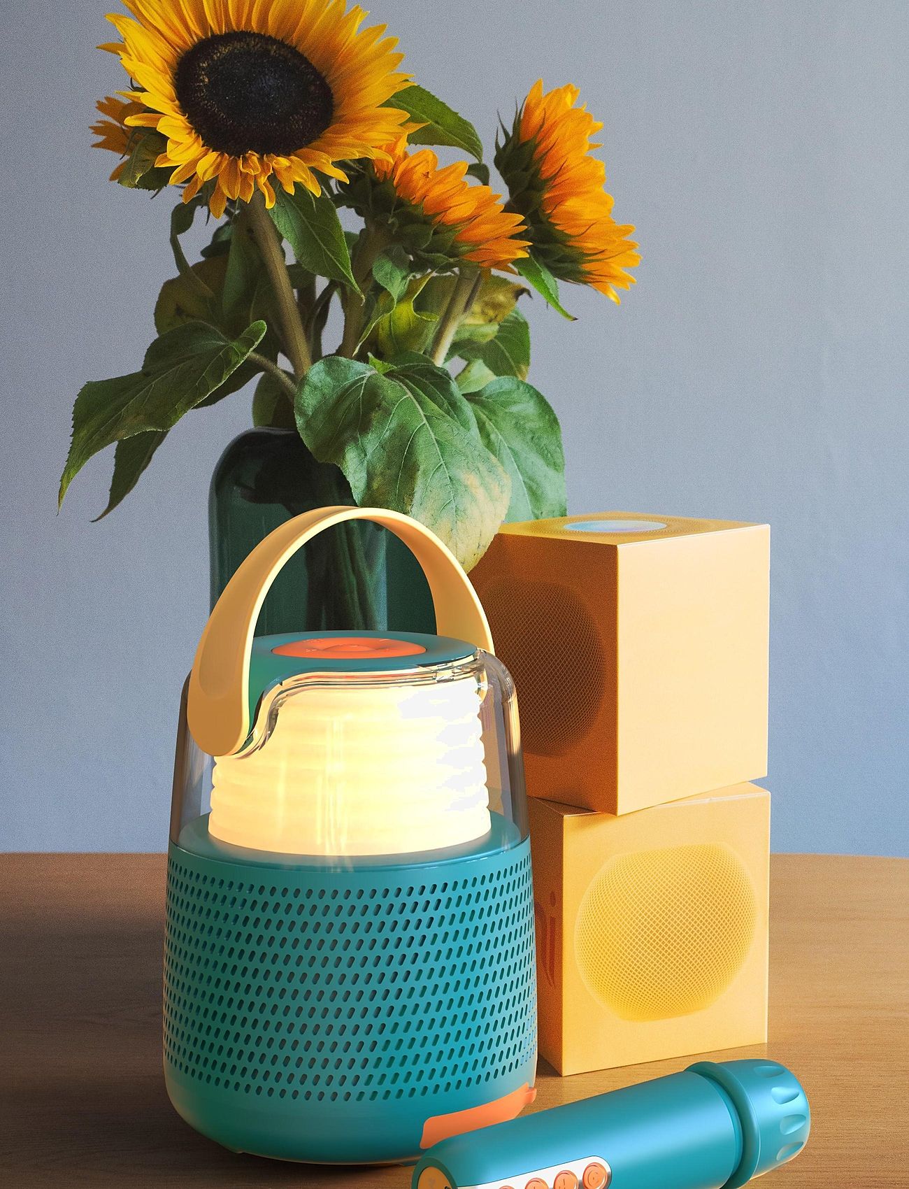 Mobility On Board - KARAOKE SPEAKER KS-80 - BLUE - dekorativt tilbehør - blue - 5