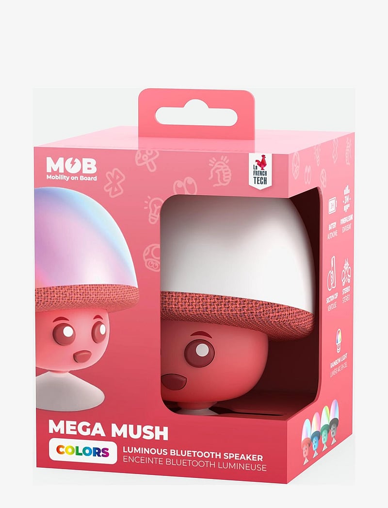 Mobility On Board - MEGA MUSH SPEAKER - RED - dekorative wohnaccessoires - red - 5