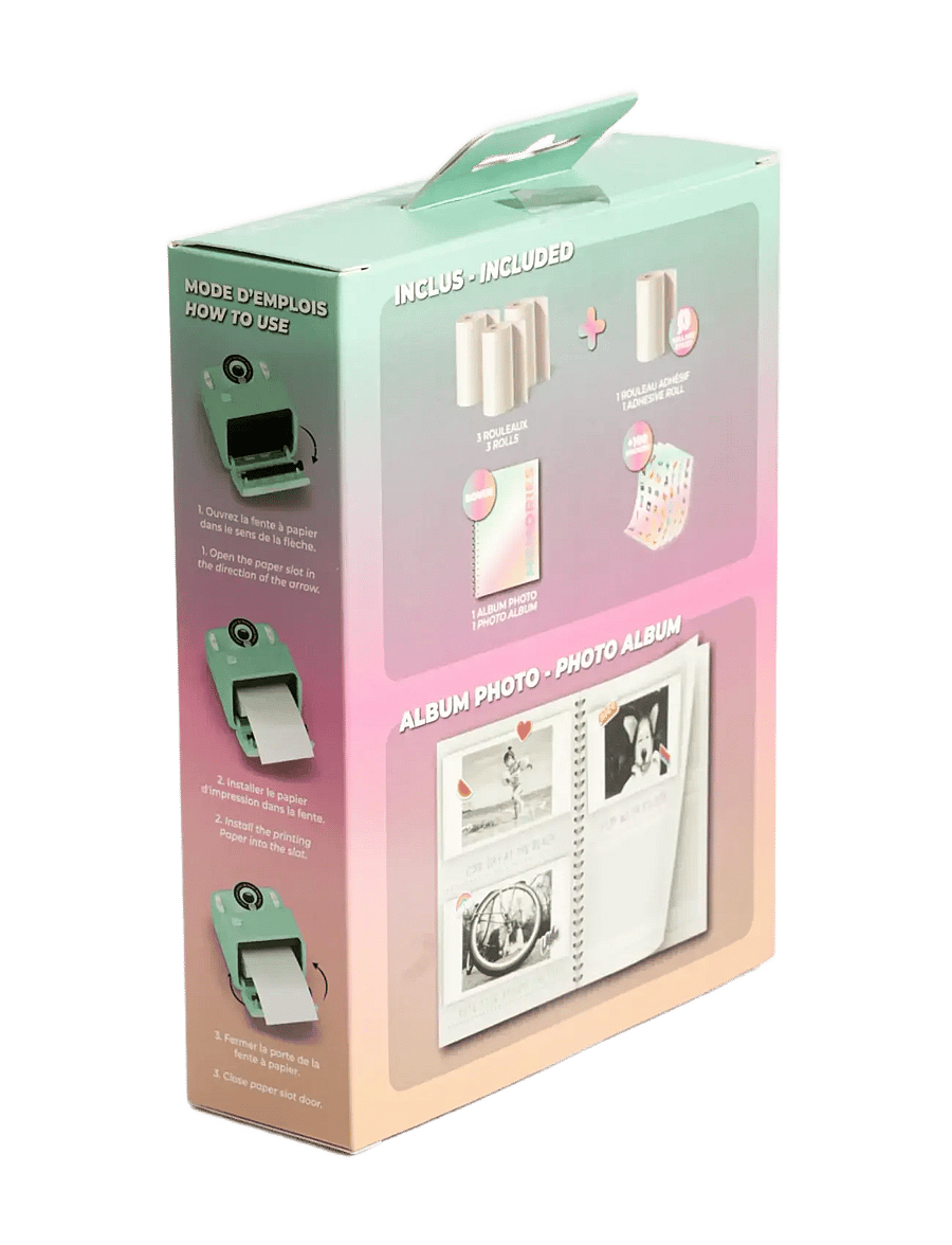 Mobility On Board - CREATIVE RECHARGE PACK : MEMORIES BOOKLET + 4 PAPER ROLLS - skreytingar - creme - 3