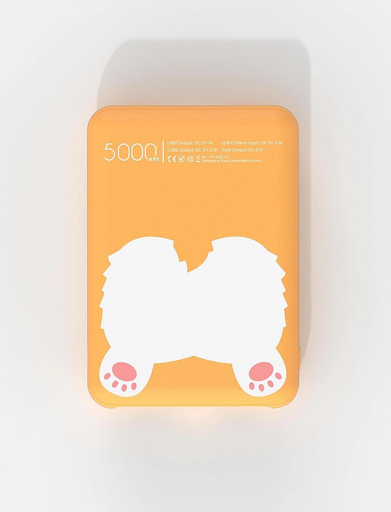 Mobility On Board - POWER BANKS 5000 MAH - CORGI - dekorative wohnaccessoires - yellow - 2