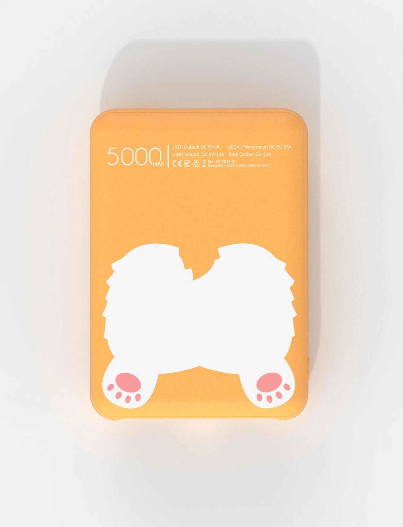 Mobility On Board - POWER BANKS 5000 MAH - CORGI - accessoires décoratifs - yellow - 2