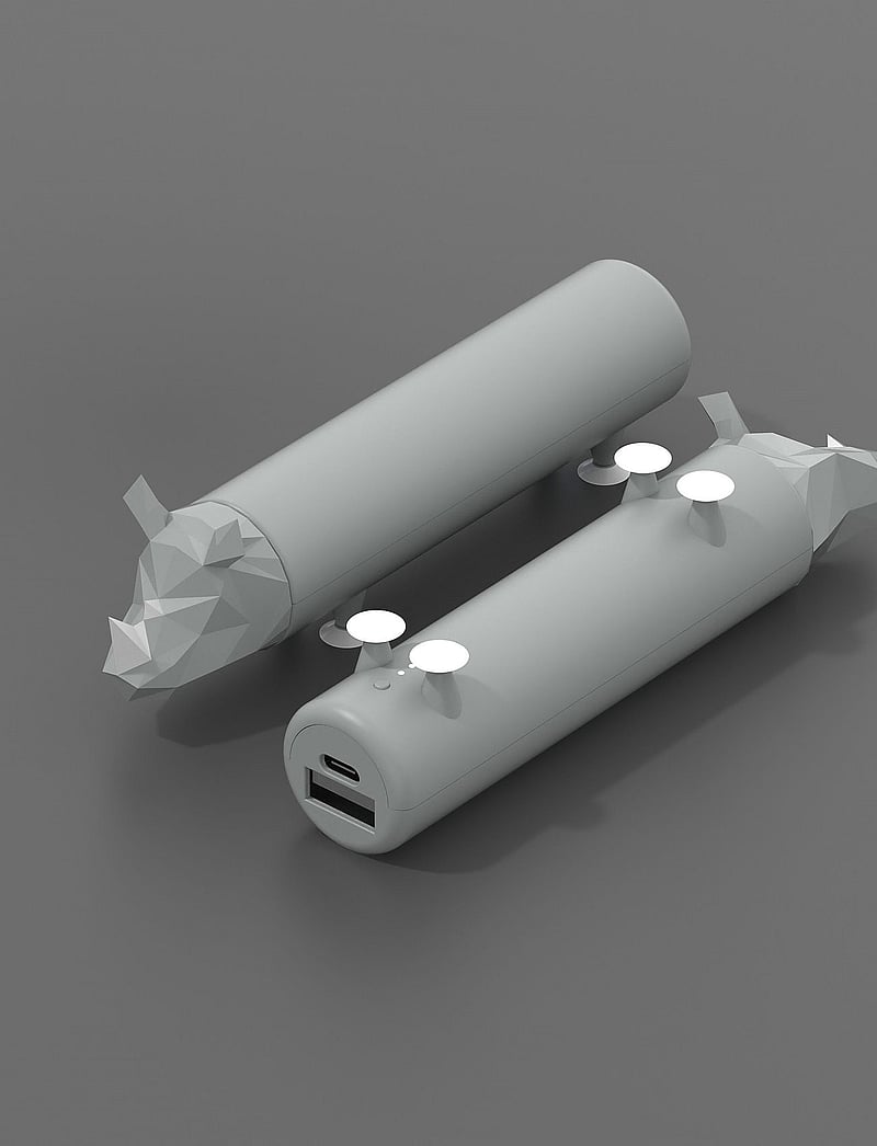 Mobility On Board - Power Pets - powerbanks 4800 mAh - dekorative wohnaccessoires - grey - 0