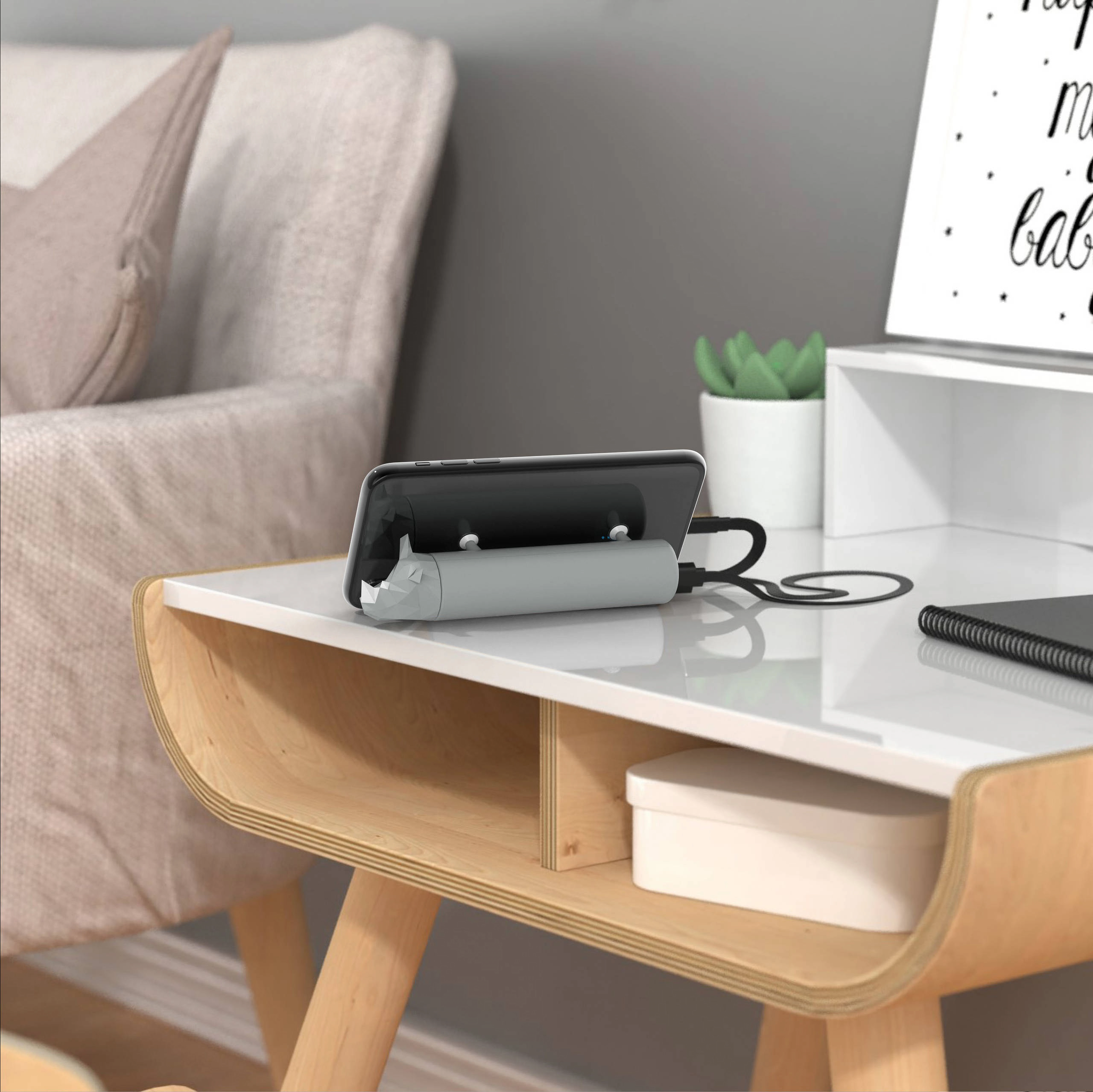 Mobility On Board - Power Pets - powerbanks 4800 mAh - dekorativt tilbehør - grey - 2