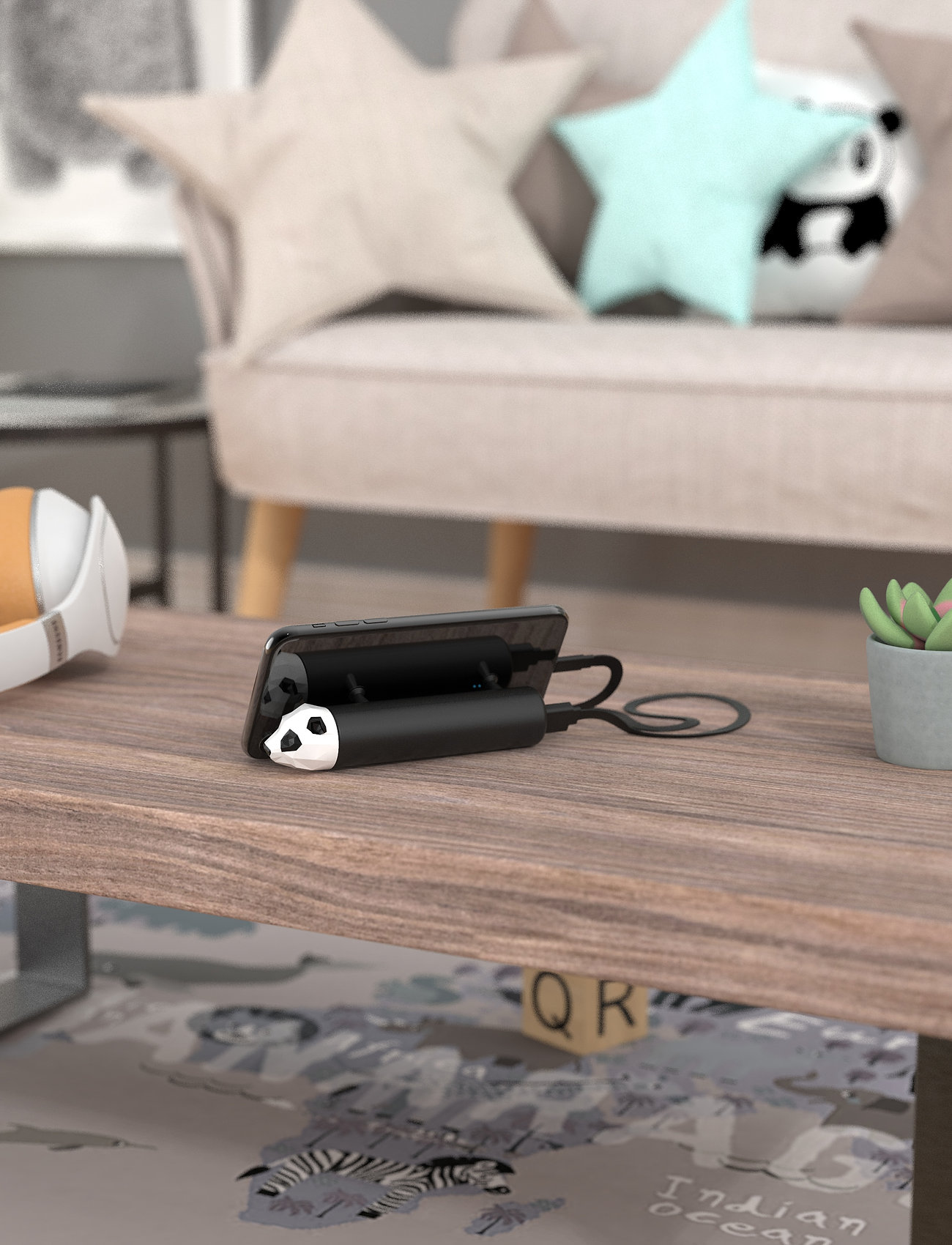 Mobility On Board - Power Pets - powerbanks 4800 mAh - dekoratsioonid - white - 3
