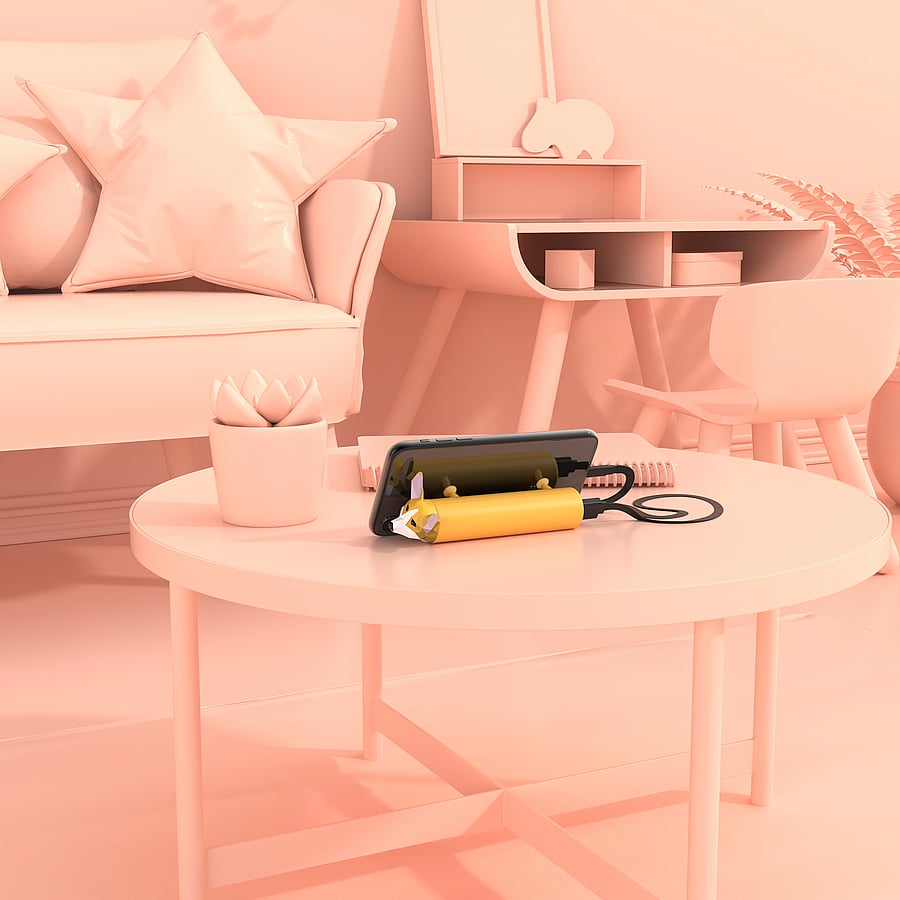 Mobility On Board - Power Pets - powerbanks 4800 mAh - dekoratsioonid - yellow - 2