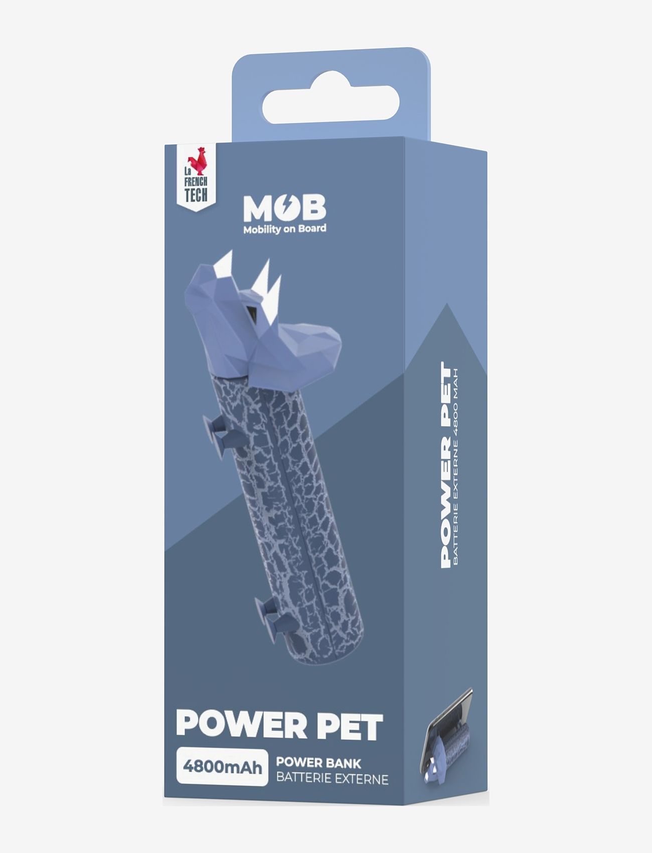 Mobility On Board - POWER PETS 4800 MAH DINO - pyntegjenstander - blue - 2