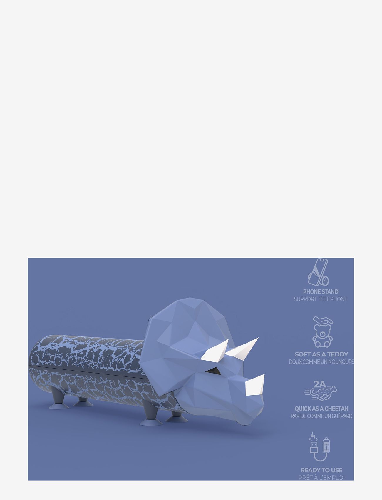 Mobility On Board - POWER PETS 4800 MAH DINO - pyntegjenstander - blue - 4