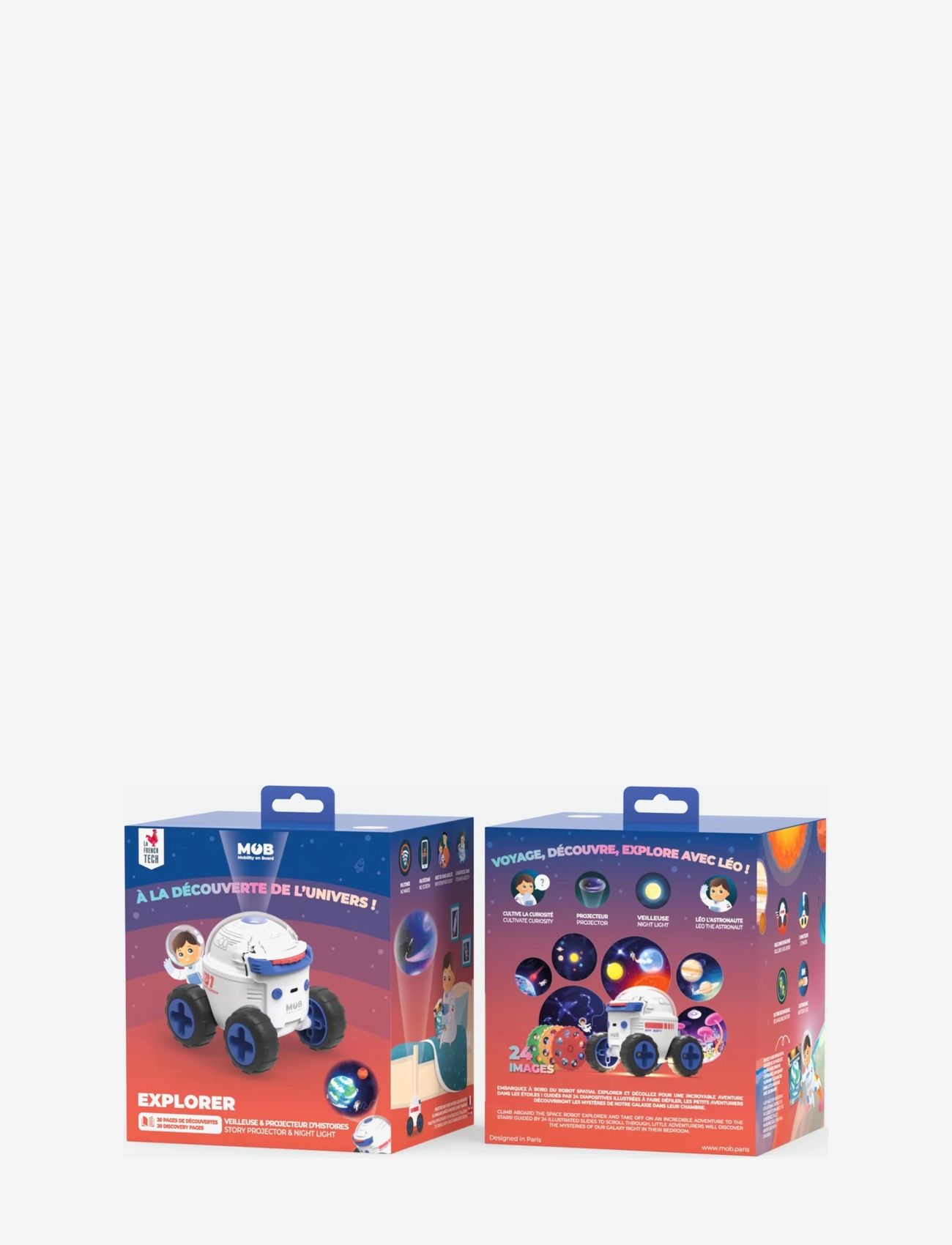 Mobility On Board - Space Rover Explorer - valaistus - white - 1