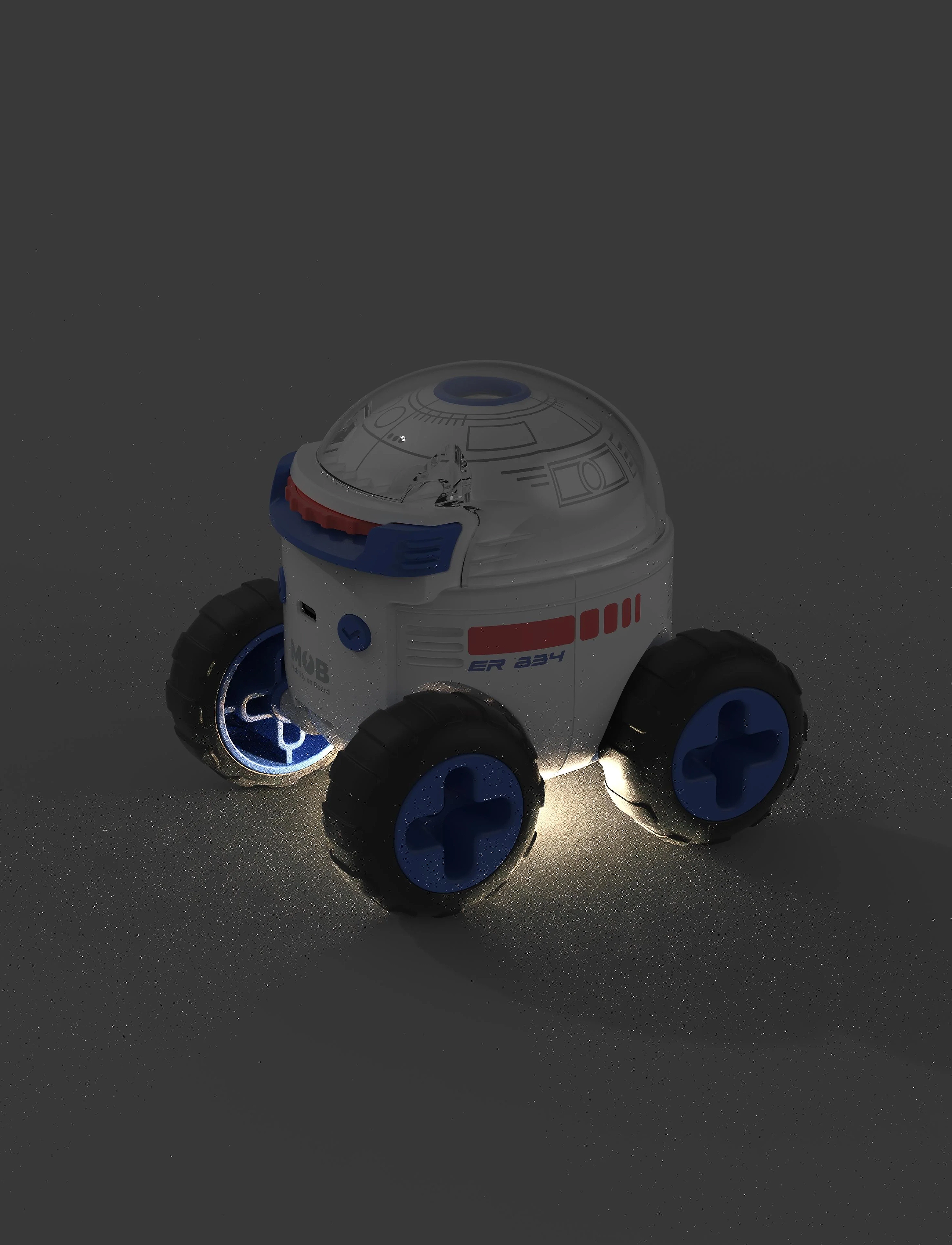 Mobility On Board - Space Rover Explorer - valaistus - white - 5