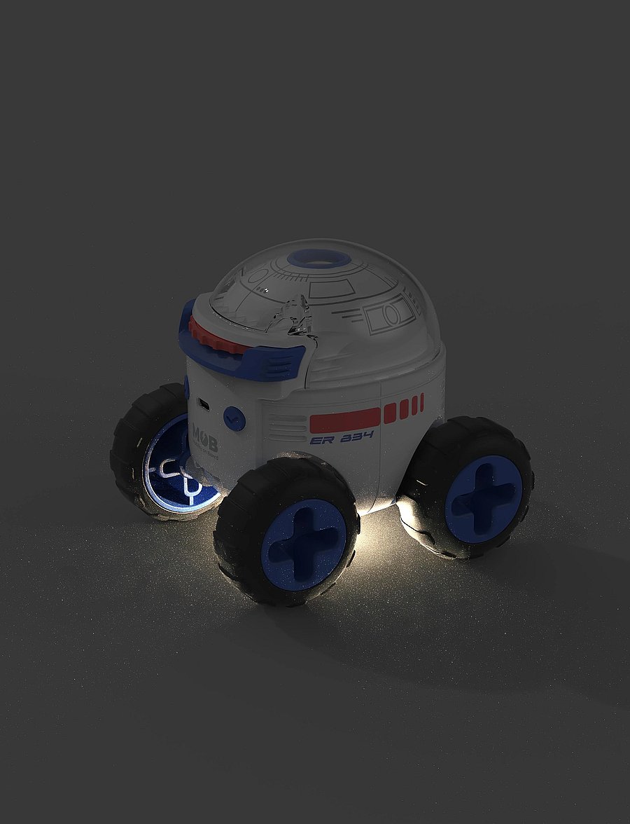 Mobility On Board - Space Rover Explorer - beleuchtung - white - 5
