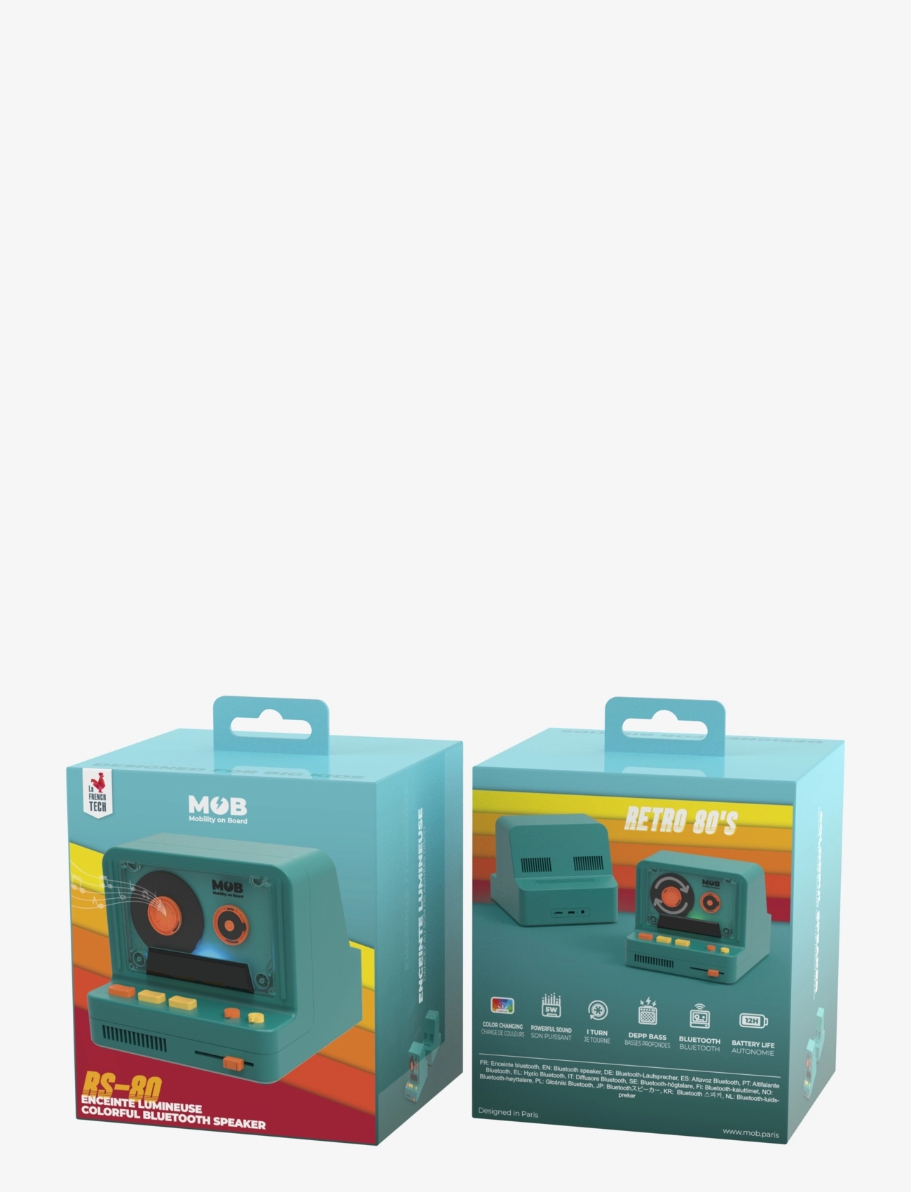 Mobility On Board - SPEAKER RS-80 - BLUE - dekorative wohnaccessoires - blue - 3