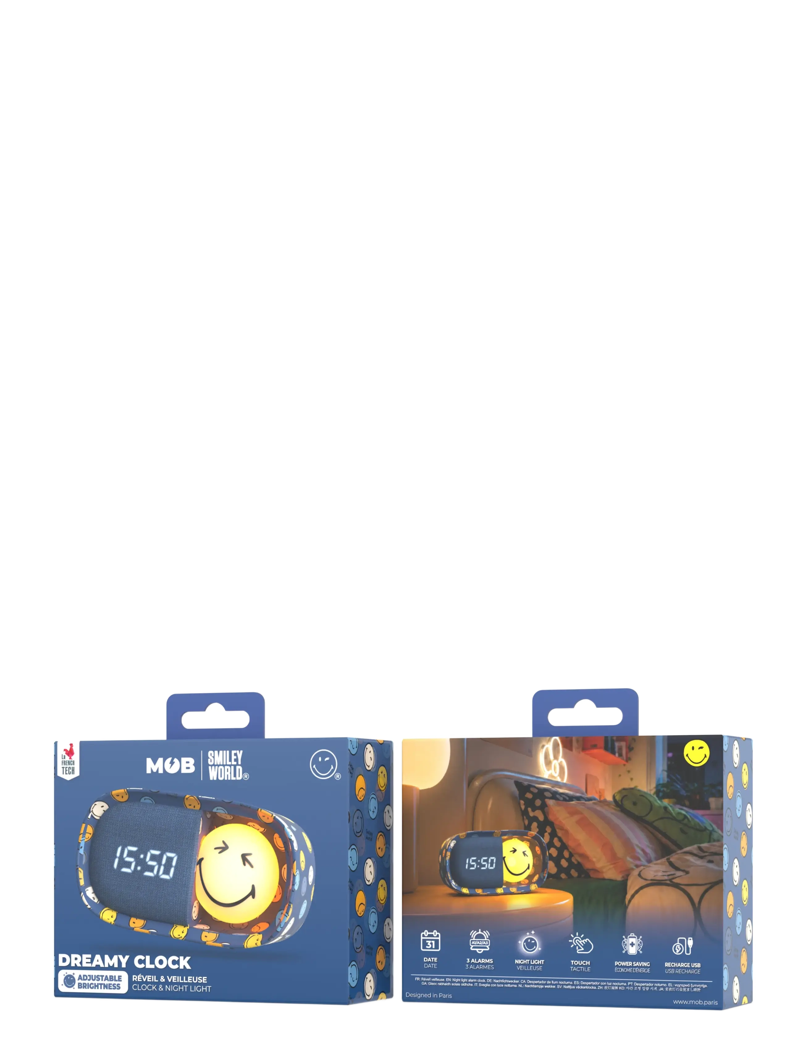 Mobility On Board - Dreamy Clock - clocks - blue - 5