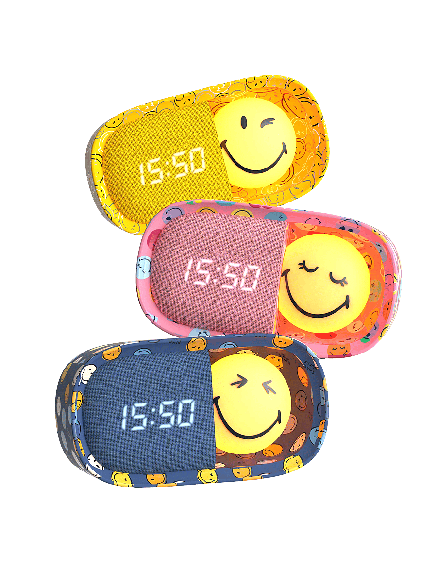 Mobility On Board - Dreamy Clock - klockor - pink - 0