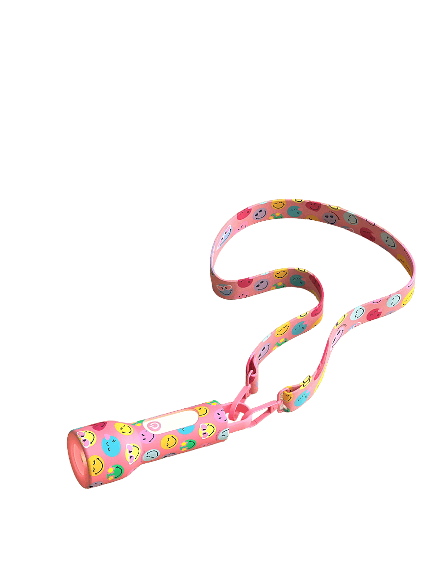 Mobility On Board - Smiley Glowy - nachtlampen - pink - 4