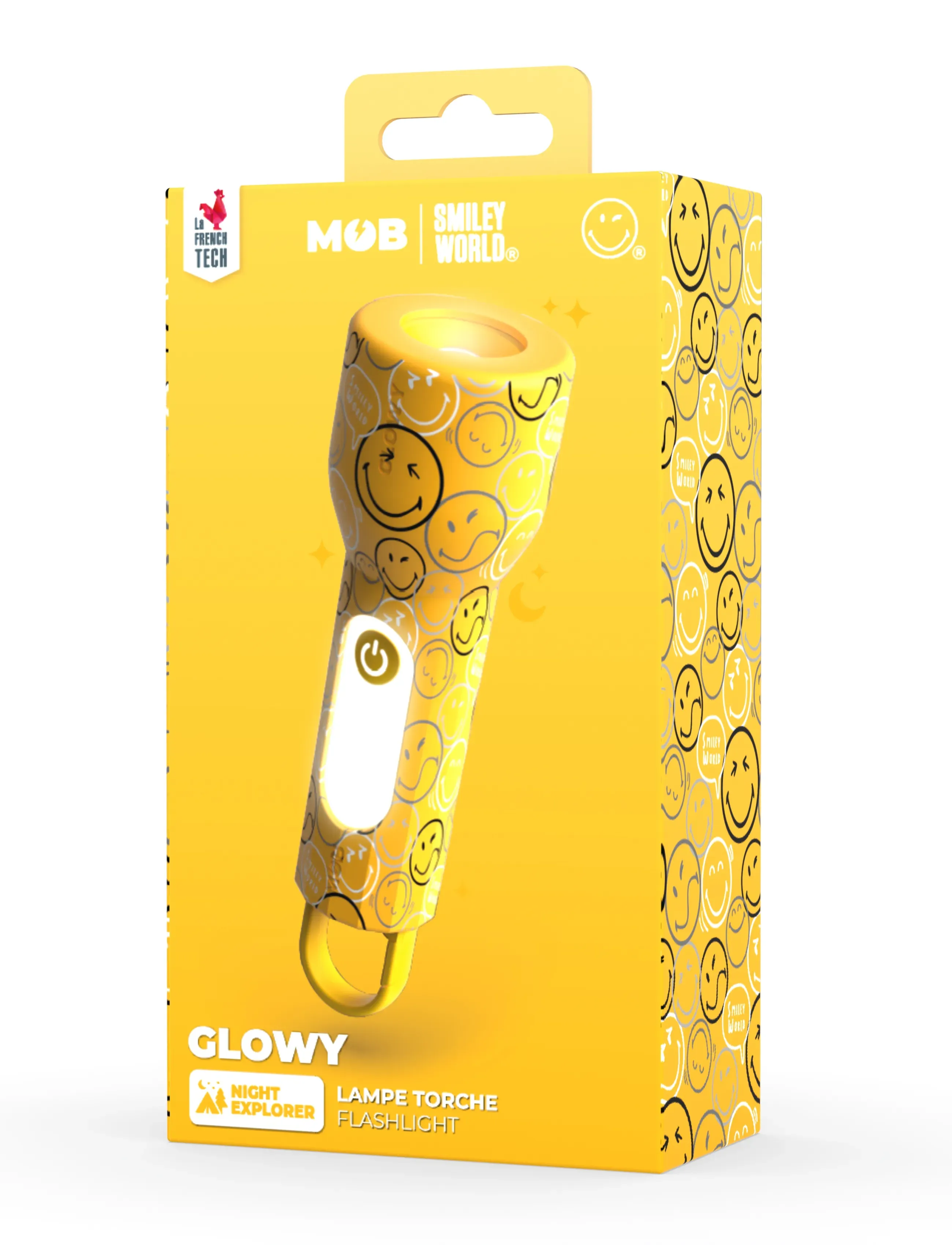 Mobility On Board - Smiley Glowy - nachtlampen - yellow - 0