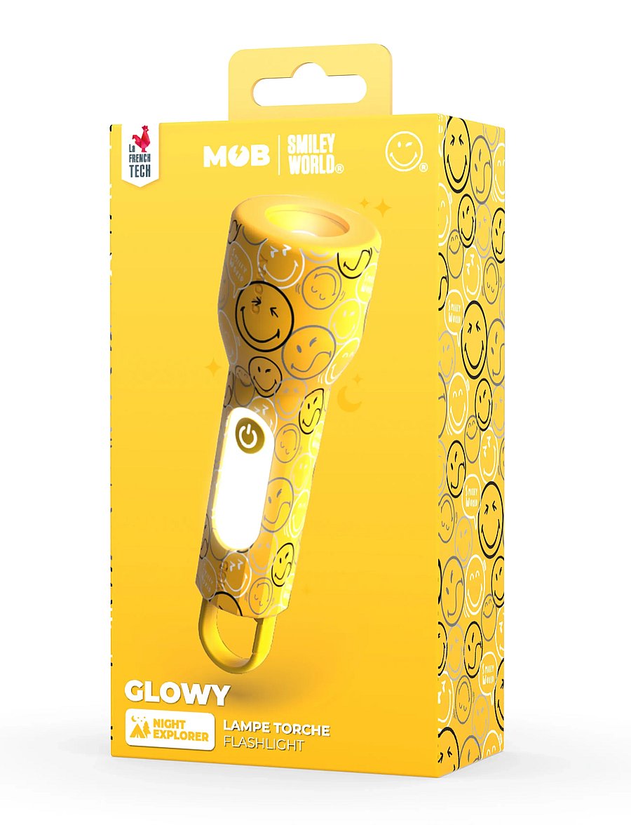 Mobility On Board - Smiley Glowy - nachtlampen - yellow - 0