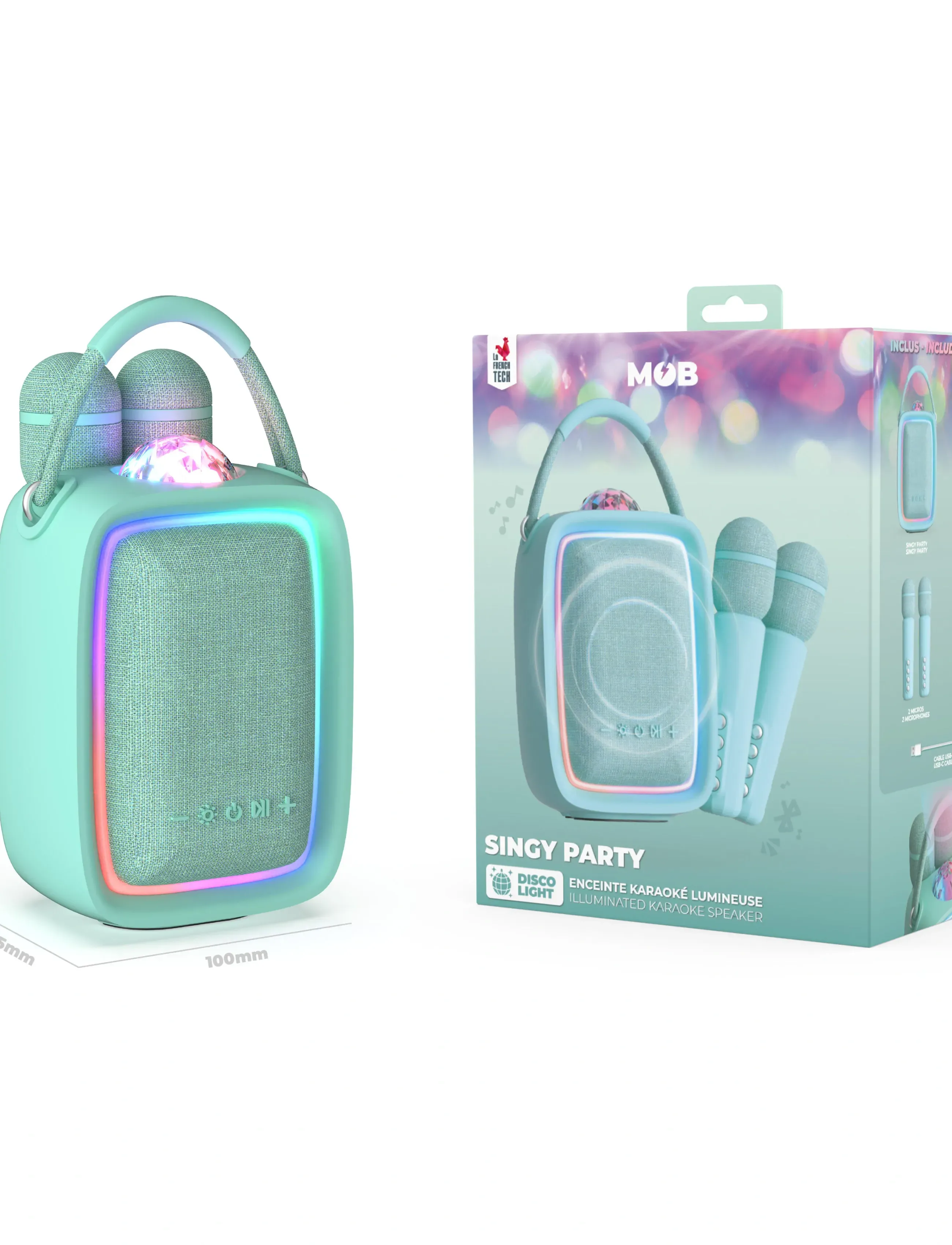 Mobility On Board Singy Party Blue, One Size, Kids Decor, Grün - Supplies, Kinder
