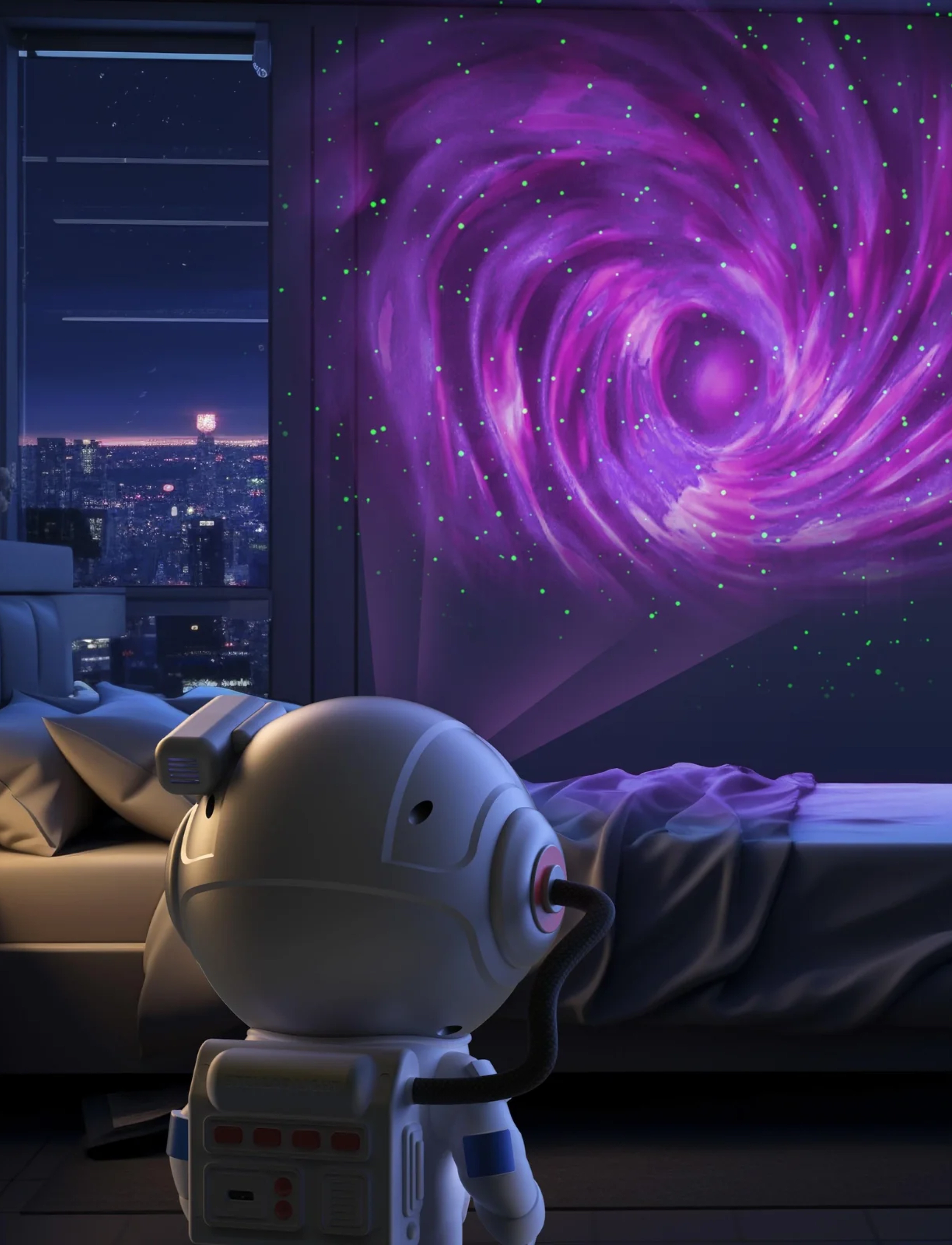 Mobility On Board - STELLAR LIGHT - MILKY WAY PROJECTOR - accessoires décoratifs - cold white - 4