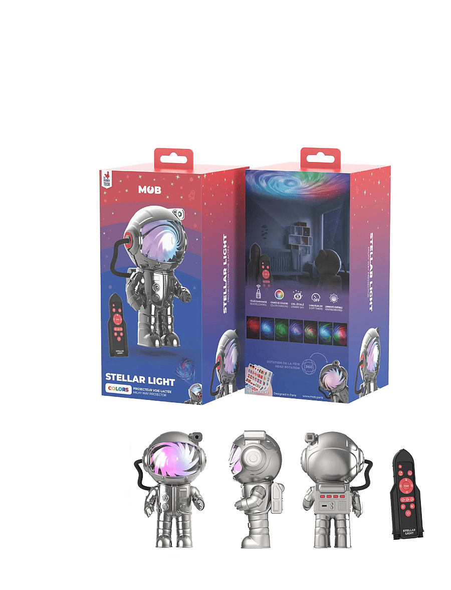 Mobility On Board - STELLAR LIGHT SILVER - MILKY WAY PROJECTOR - nattlampor - silver - 2