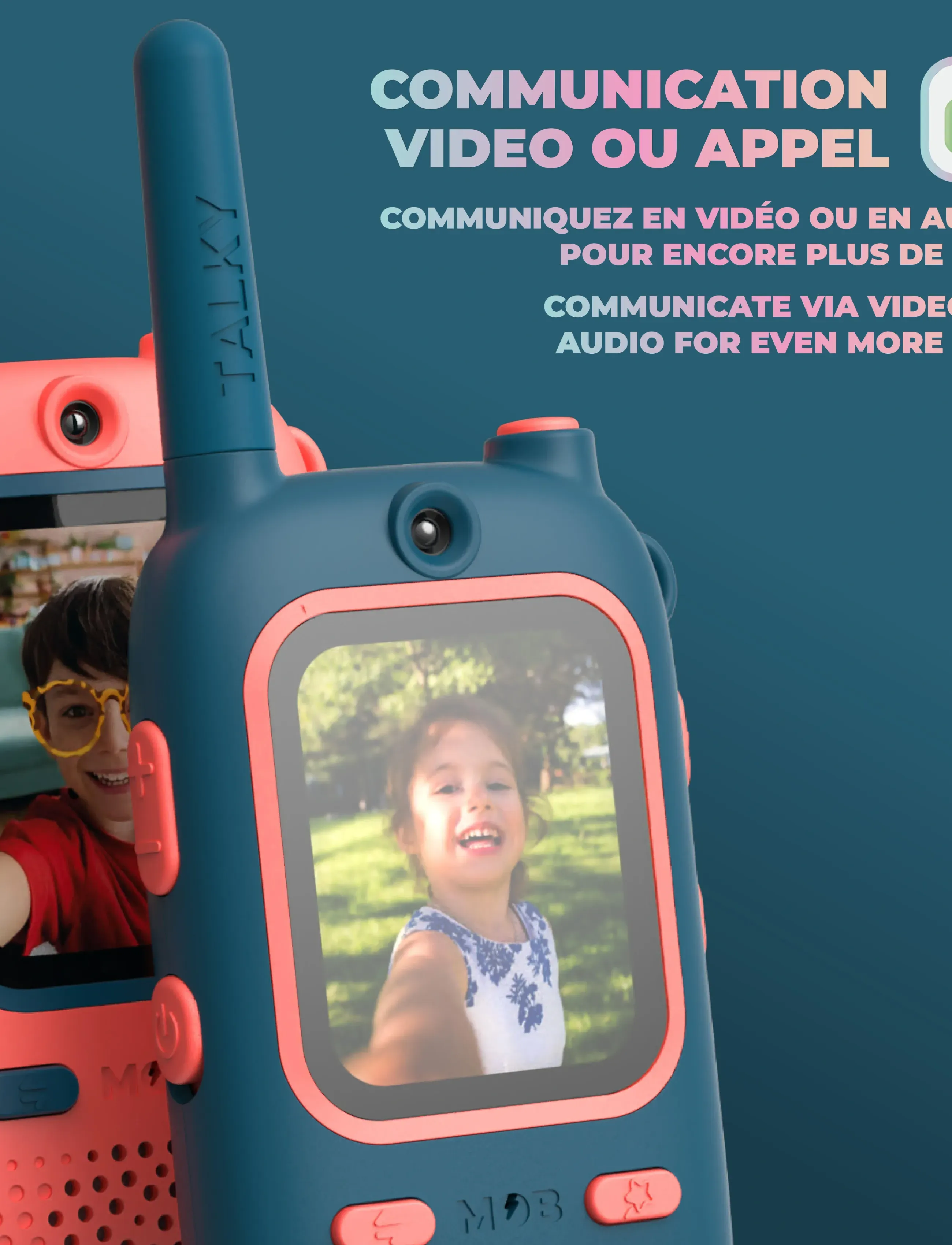 Mobility On Board Talky Video, One Size, Spielzeug, Mehrfarbig/gemustert - Electronic & Media, Kinder